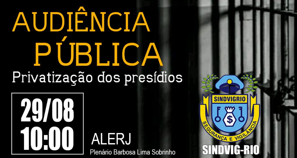 AUDIÊNCIA PÚBLICA NA ALERJ