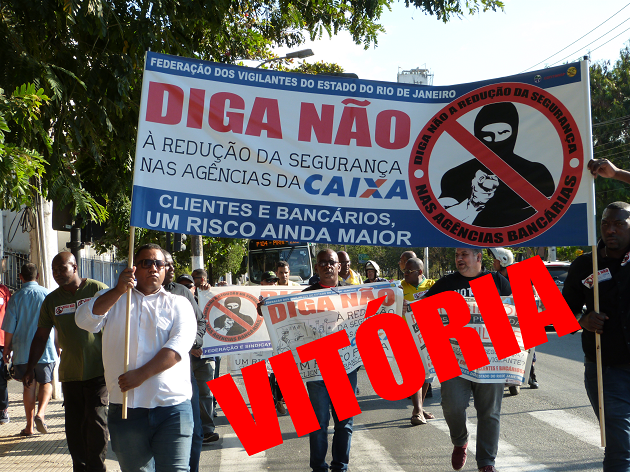 VITÓRIA DOS VIGILANTES DA CAIXA ECONÔMICA FEDERAL