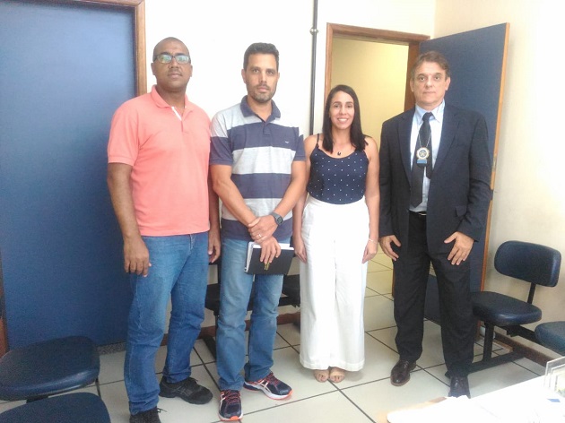 DIRETORIA DO SINDICATO DOS VIGILANTES SE REÚNE COM O DIRETOR GERAL DO INSTITUTO FÉLIX PACHECO