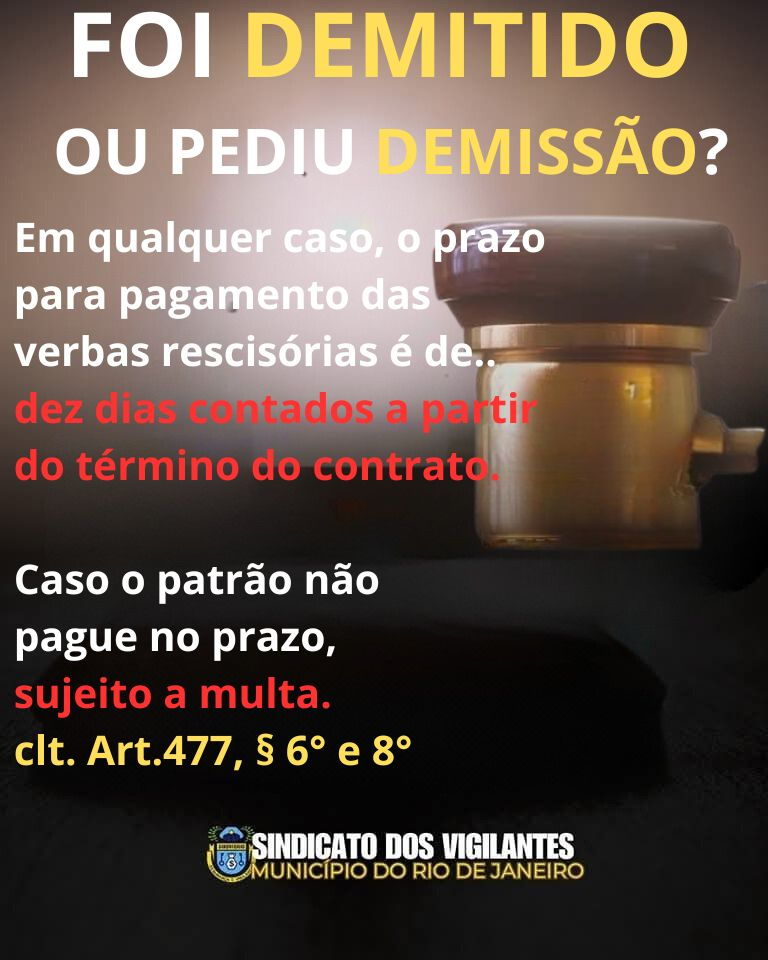 PRINCIPAIS PONTOD DO ARTIGO 477, CLT