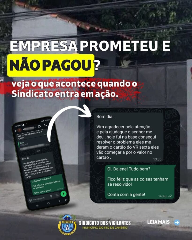 VEJA AS AÇÕES DO SINDVIG-RIO