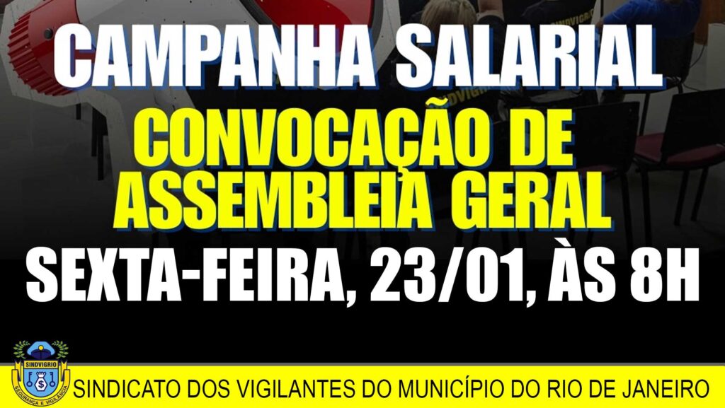 ASSEMBLEIA DECISIVA DA CAMPANHA SALARIAL 2026: A CATEGORIA DECIDE OS PRÓXIMOS PASSOS DA NEGOCIAÇÃO