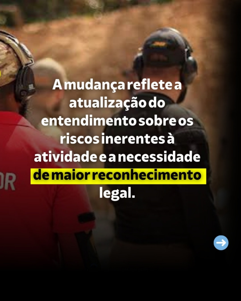 PERICULOSIDADE DOBRADA PARA INSTRUTORES DE TIRO