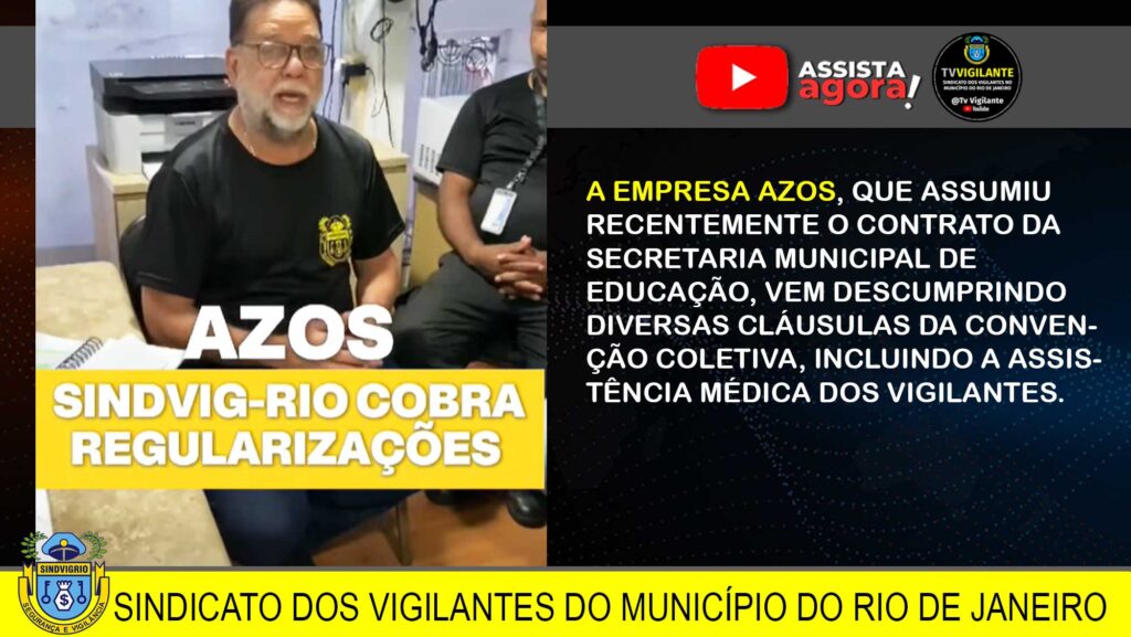 EMPRESA AZOS DESCUMPRE CLÁUSULAS DA CCT